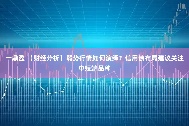 一鼎盈 【财经分析】弱势行情如何演绎？信用债布局建议关注中短端品种