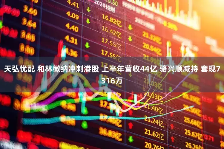 天弘忧配 和林微纳冲刺港股 上半年营收44亿 骆兴顺减持 套现7316万